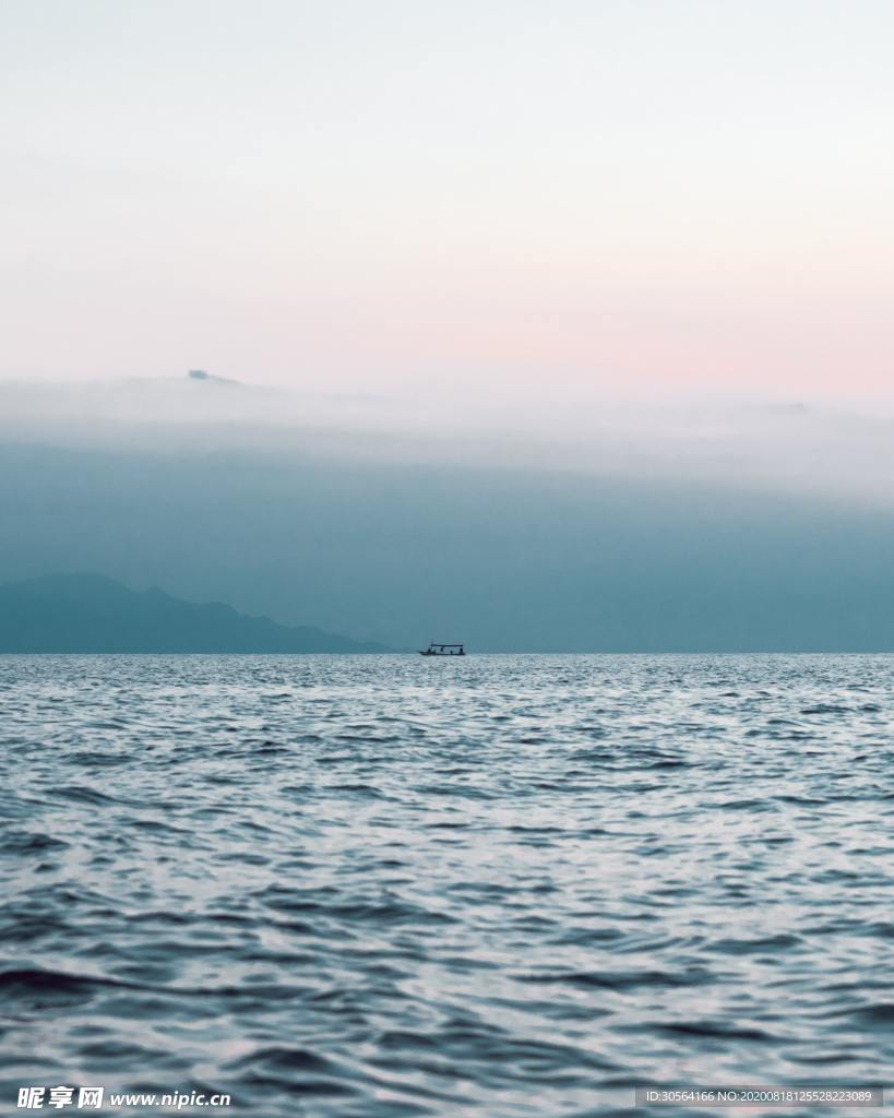 海洋海面旅游自然生态背景素材