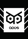 黑白标志logo opos