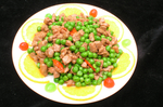 甜碗豆炒牛柳