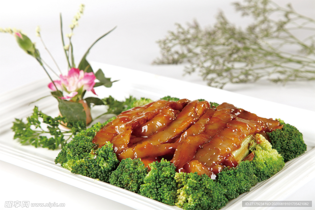 大葱烧黄玉参
