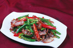 小炒腊猪脸