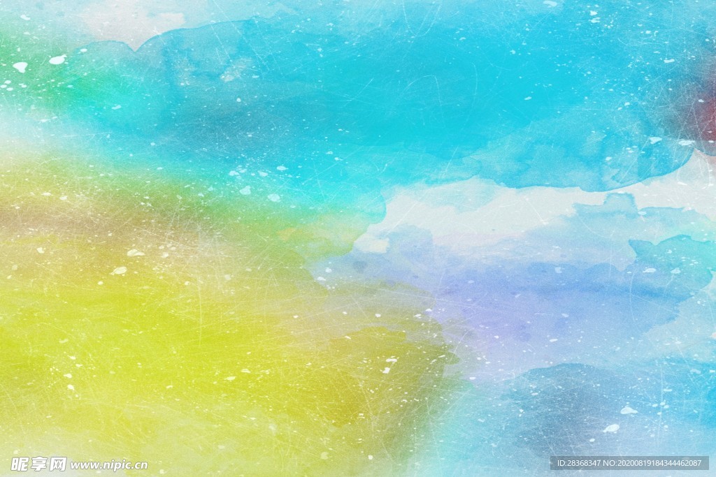 水彩背景