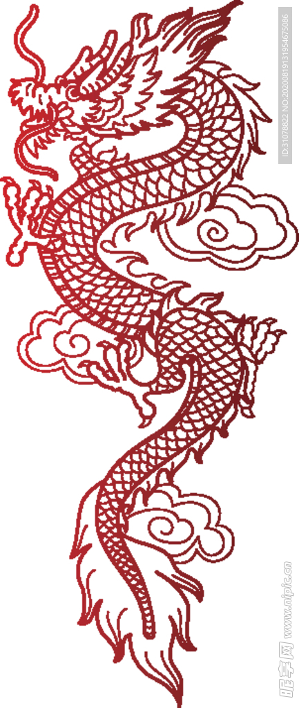 欧式复古服装花纹参考