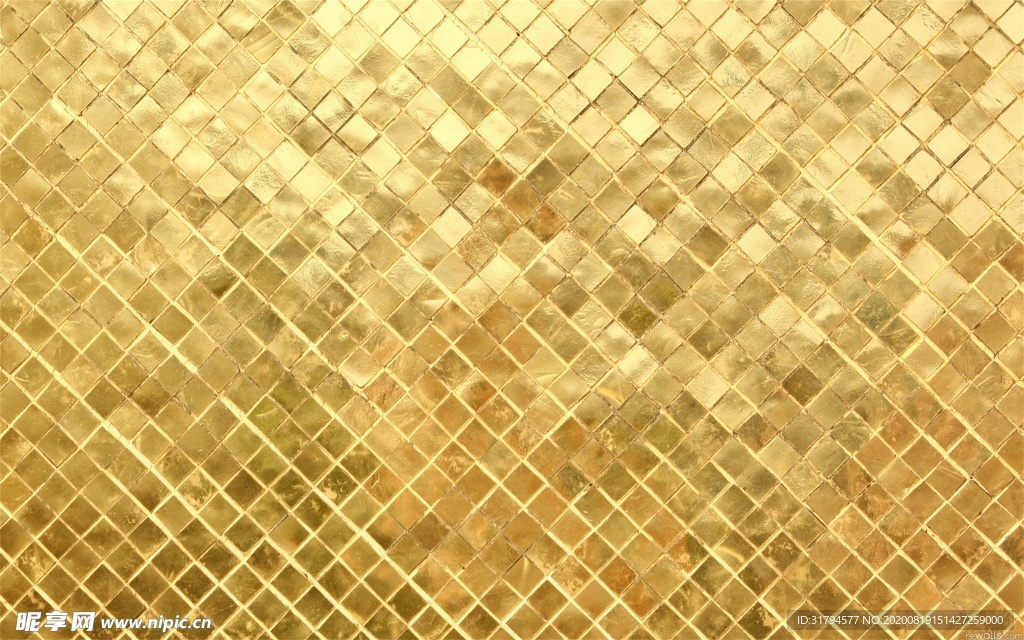 金色纹理