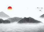 意境水墨山水