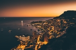 海边夜景