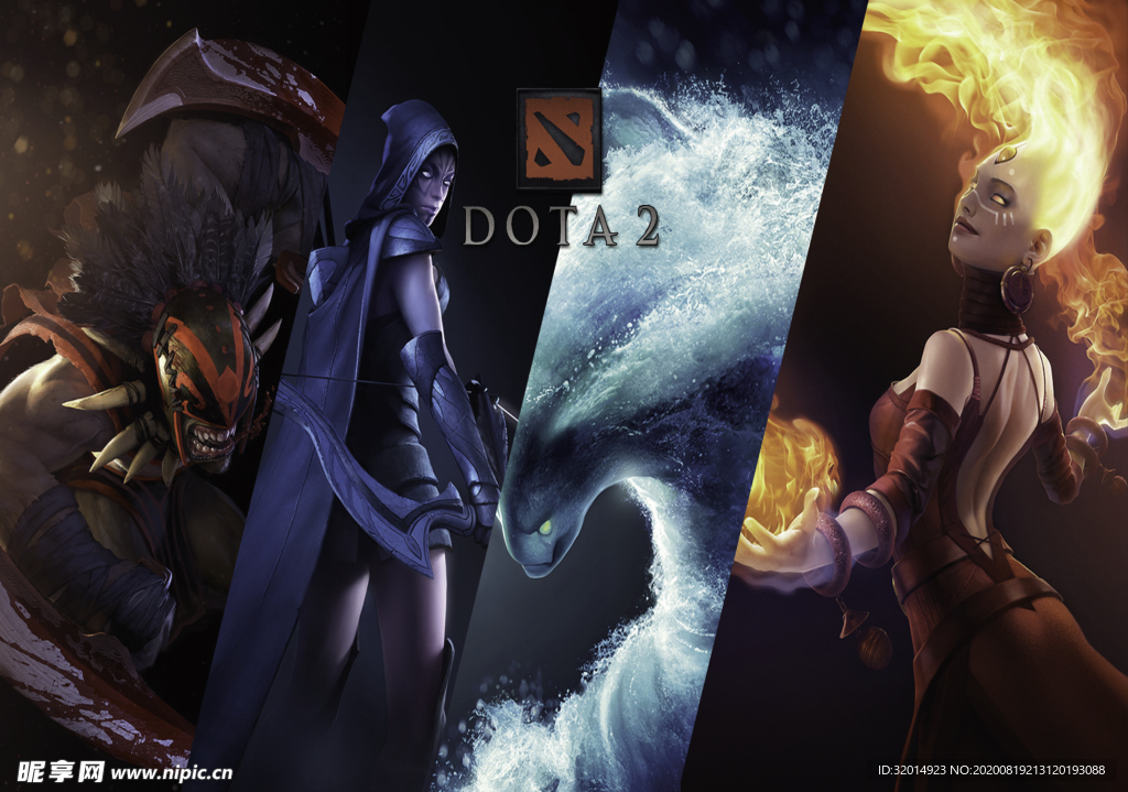 dota 2  人物