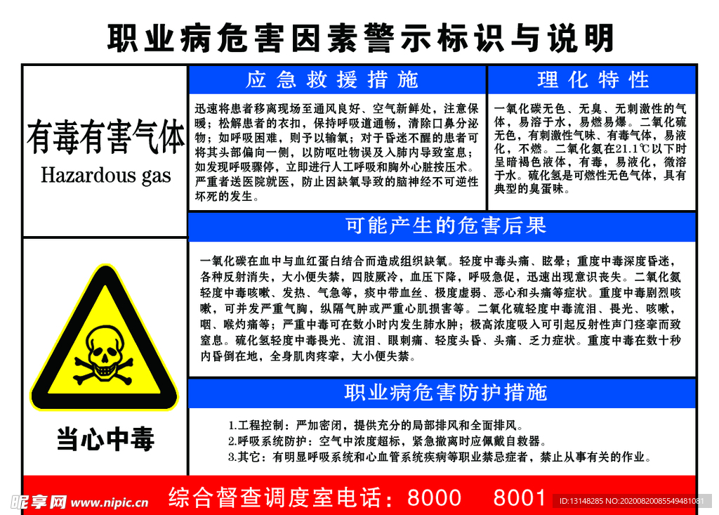 有毒有害气体