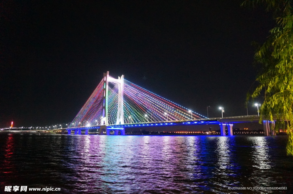 潮州大桥灯光夜景