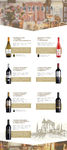 葡萄酒产品信息展架易拉宝海报