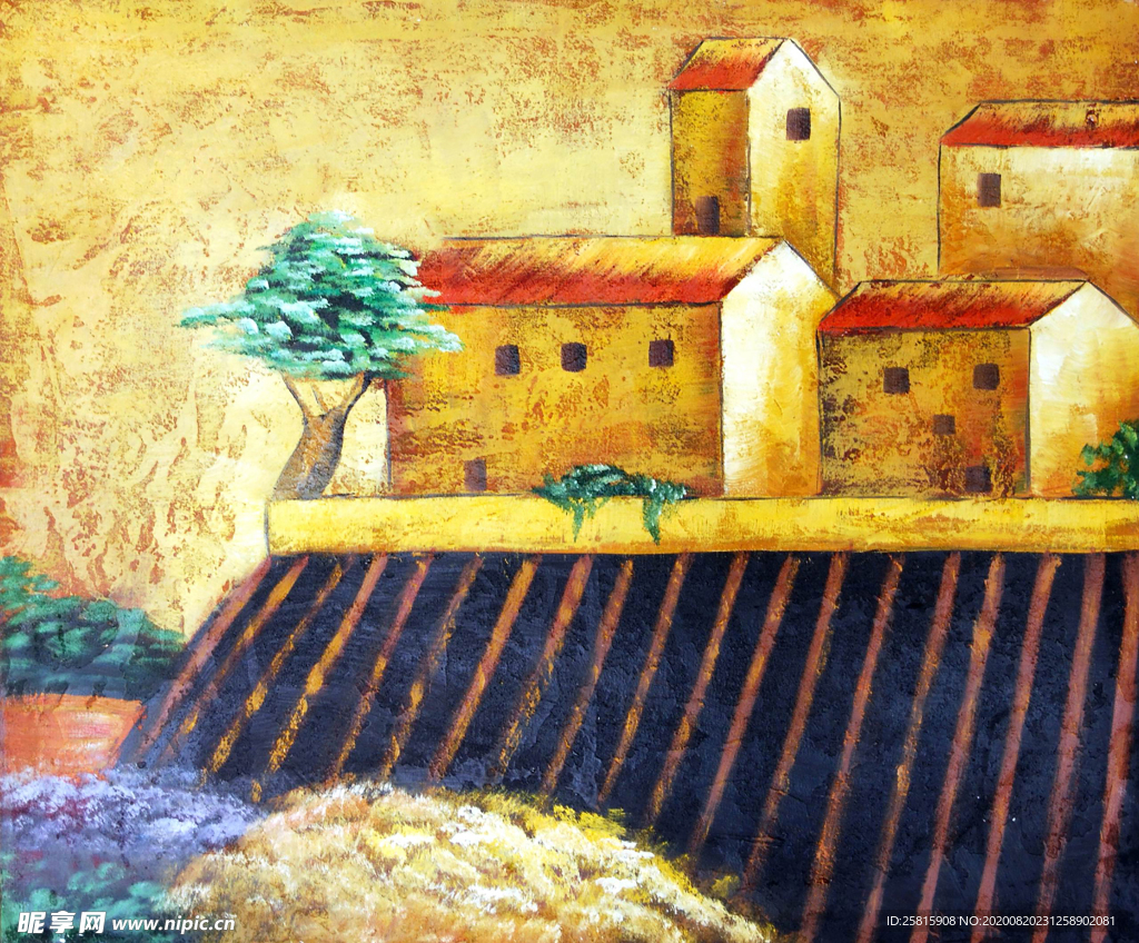 油画