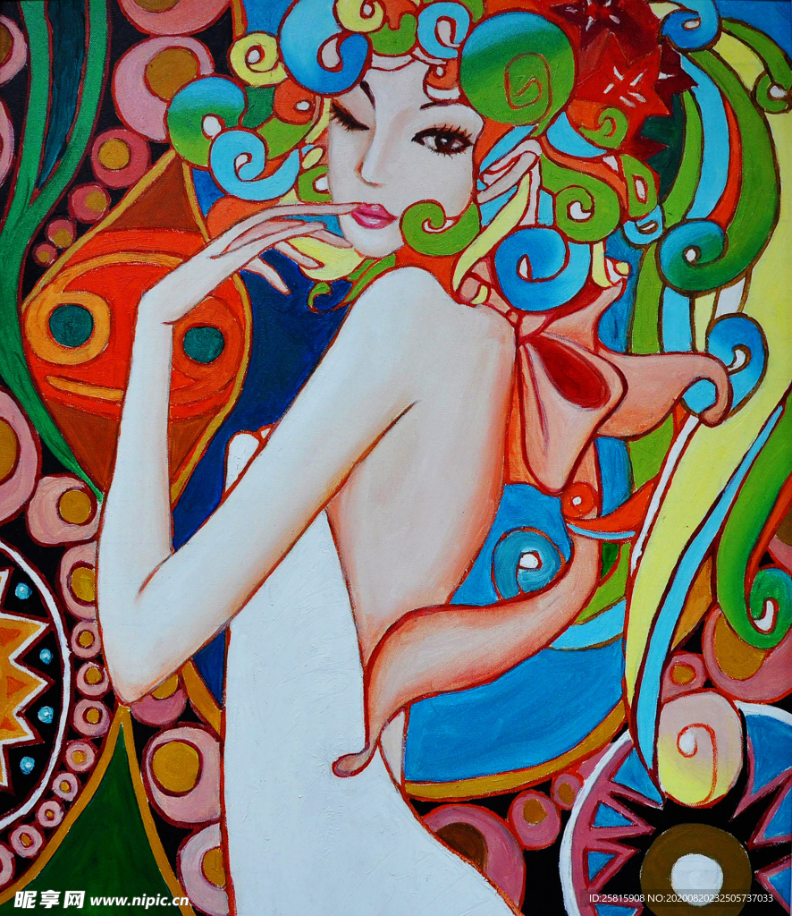 油画