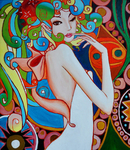 油画