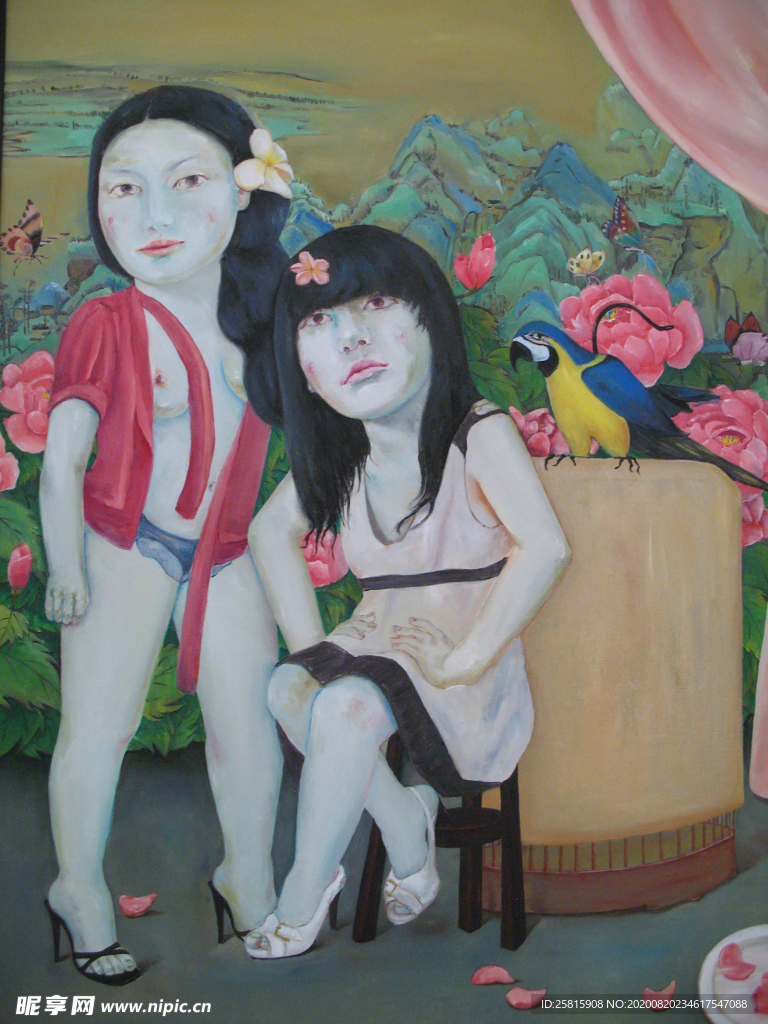 油画