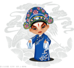 国潮插画