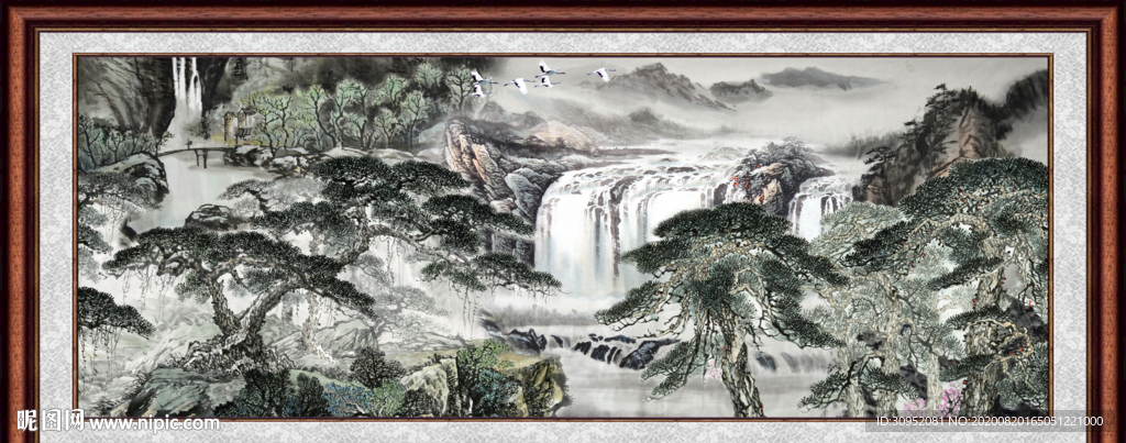 国画山水