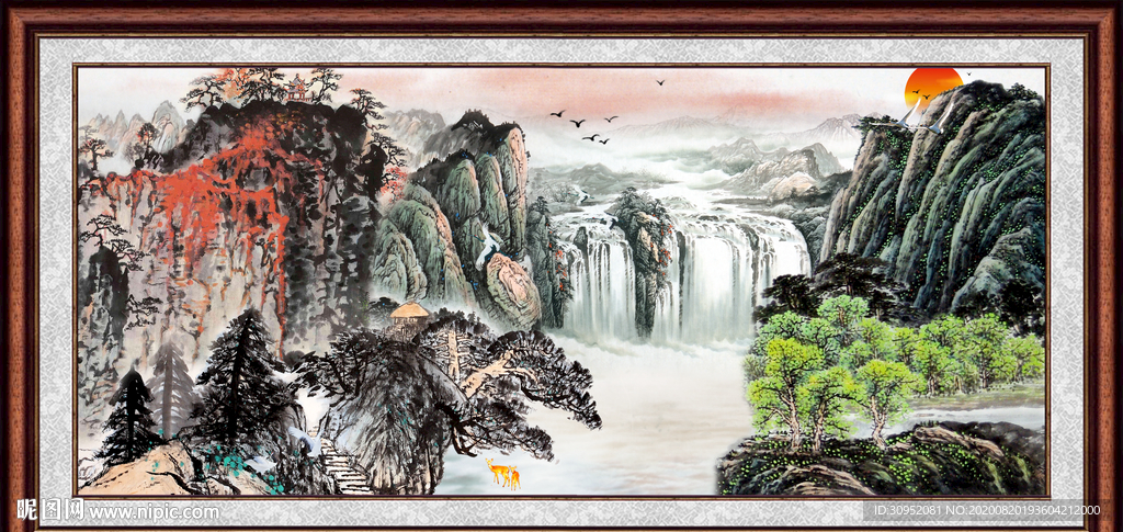 国画山水