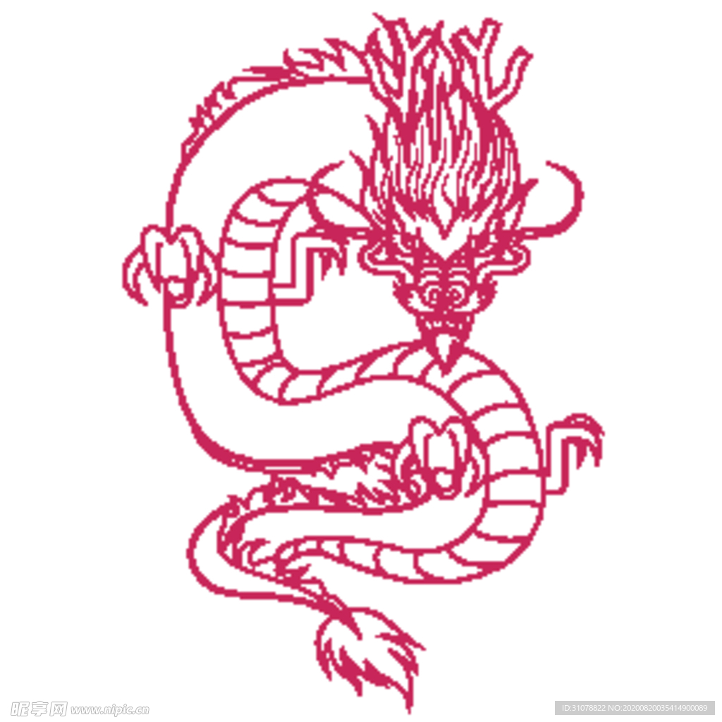 龙形象设计图案