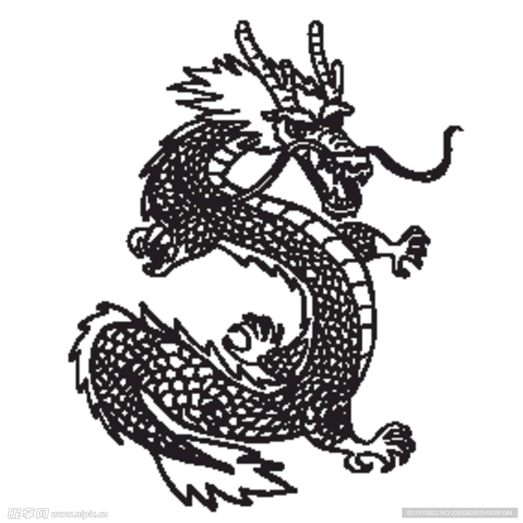 龙形象设计图案