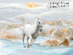 马背景墙