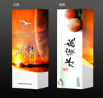 中粮金冠水蜜桃方盒效果图