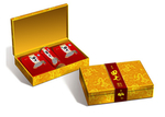 黄色礼品盒效果图