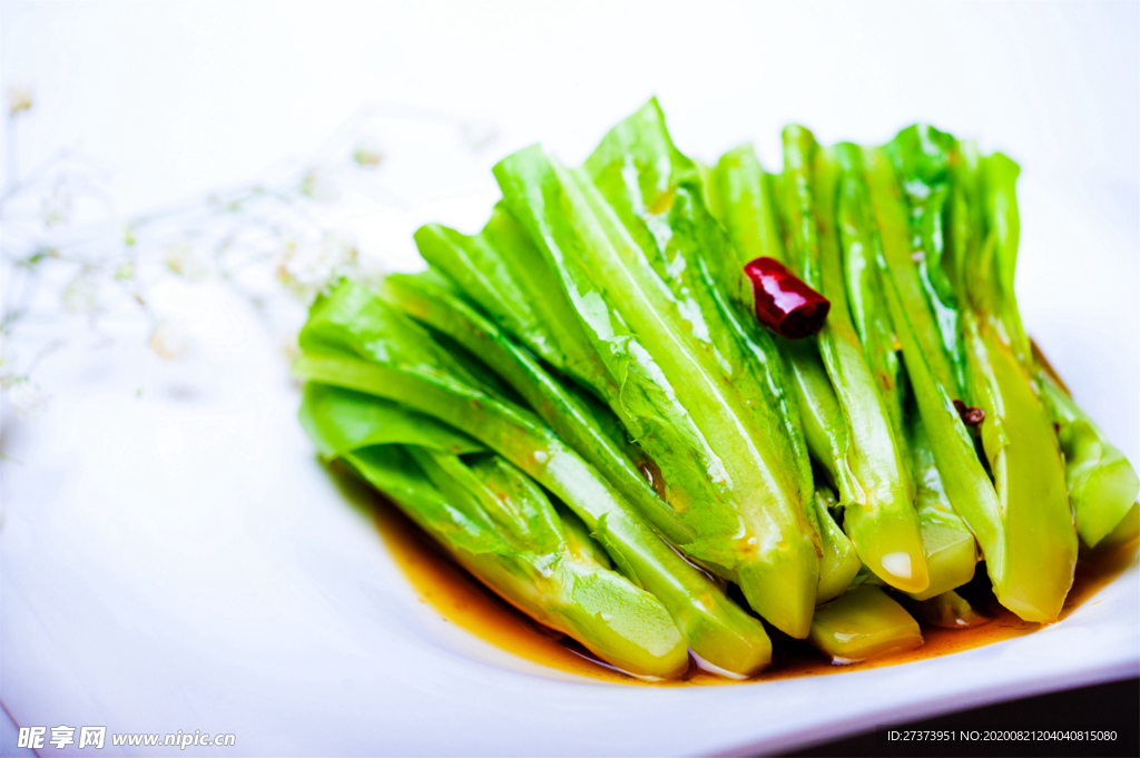 生炝油麦菜