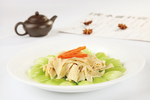 小白菜炒豆筋