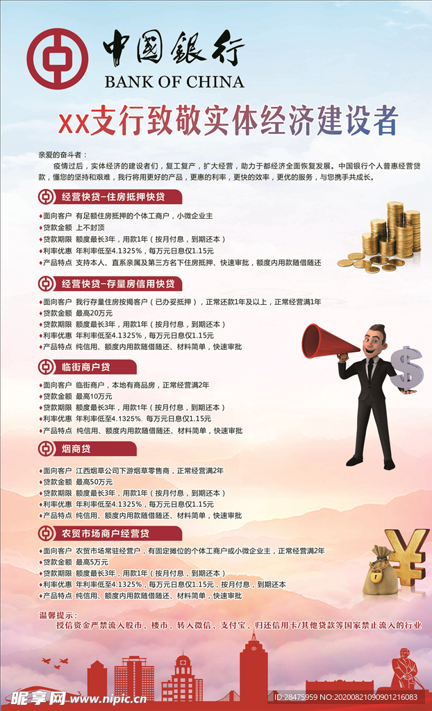 中国银行海报