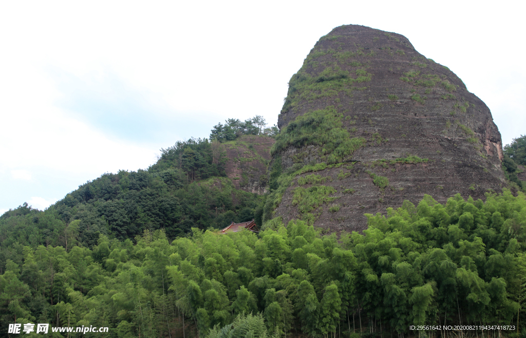 竹林山岩