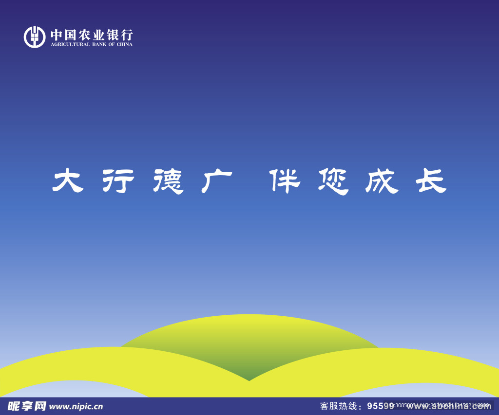 农行版面
