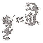 龙形象设计图案