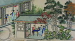 红楼梦场景精美工笔画