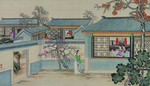 红楼梦场景精美工笔画