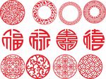 圆形花纹
