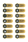 超市指示牌