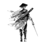 水墨武侠人物