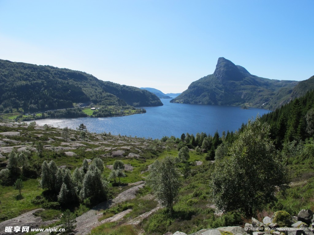 峡湾风景