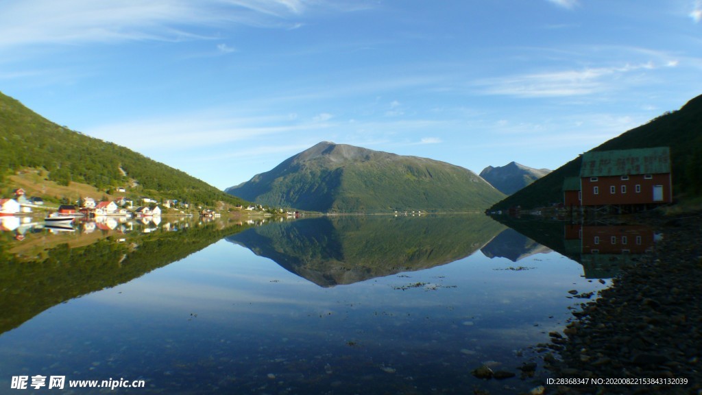 峡湾风景