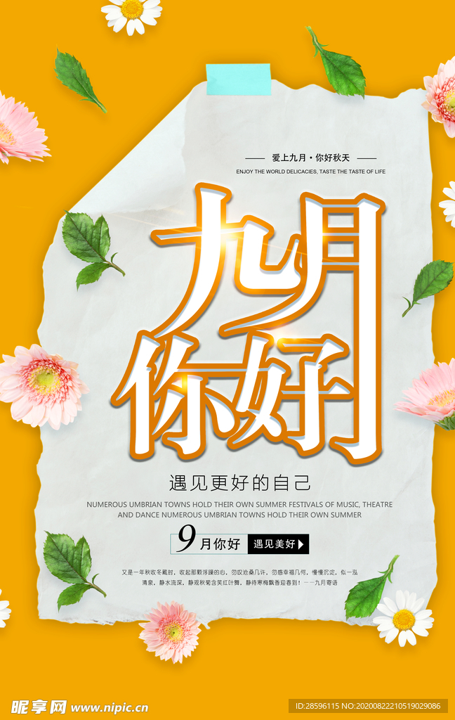 九月你好