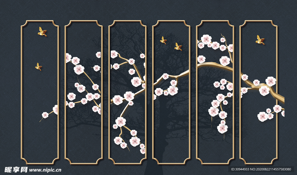 花鸟工笔画