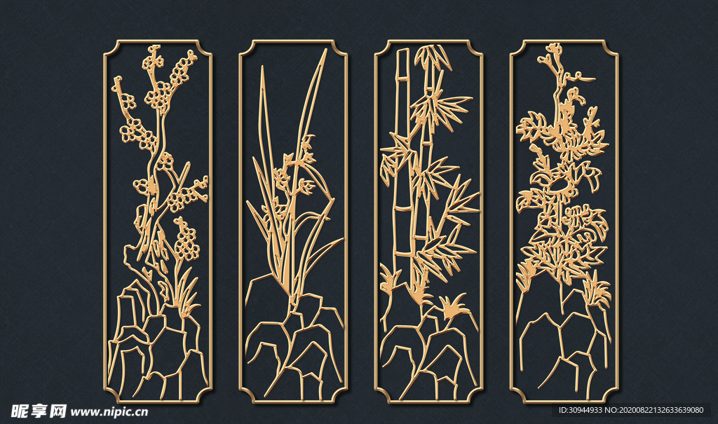 花鸟工笔画