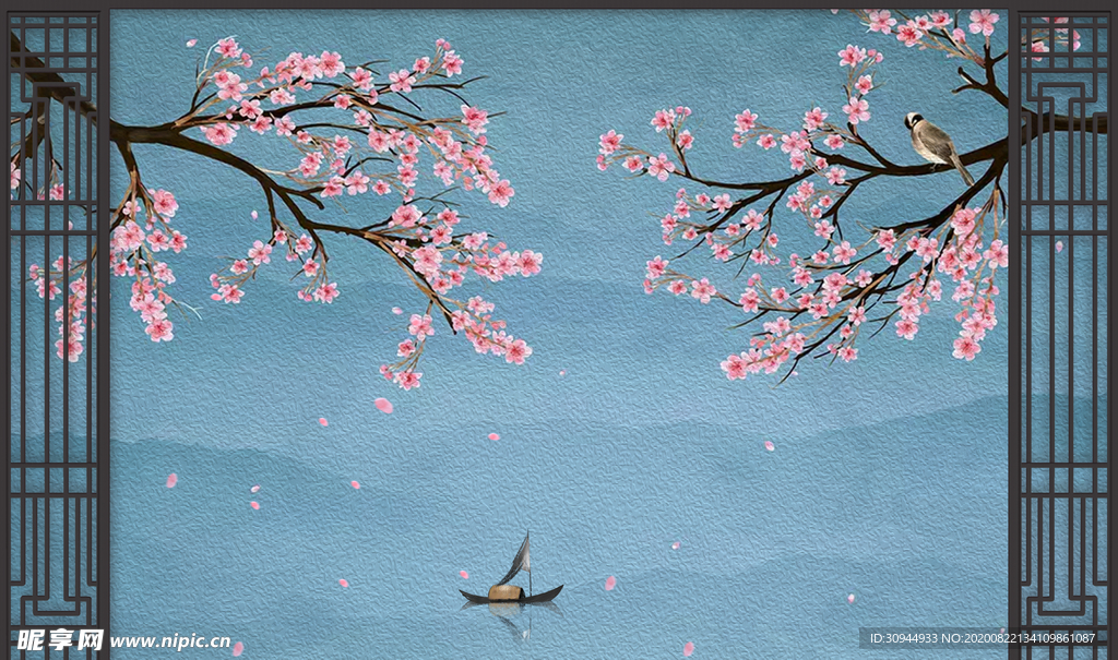 花鸟工笔画