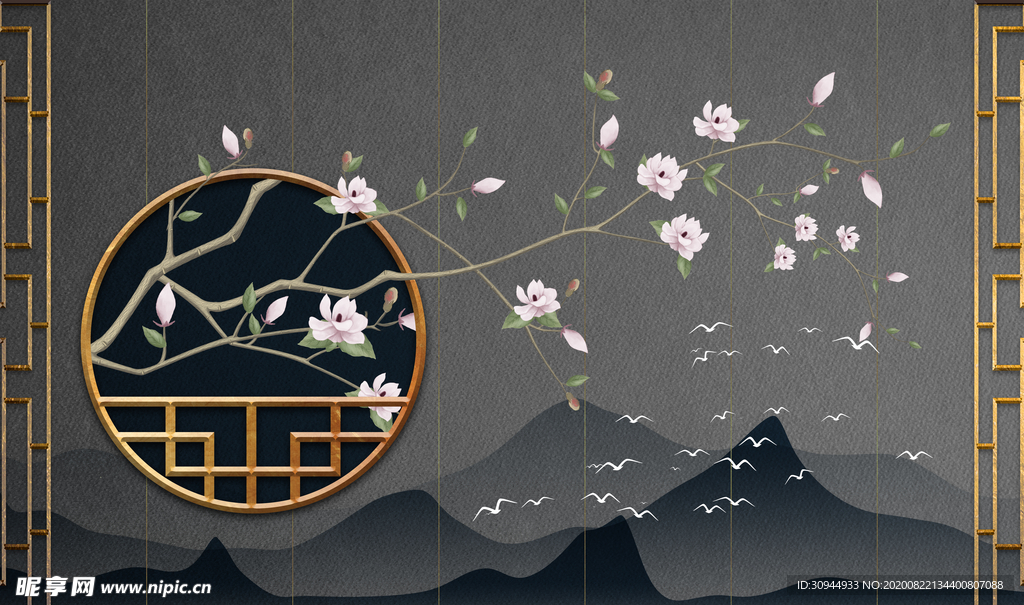 花鸟工笔画