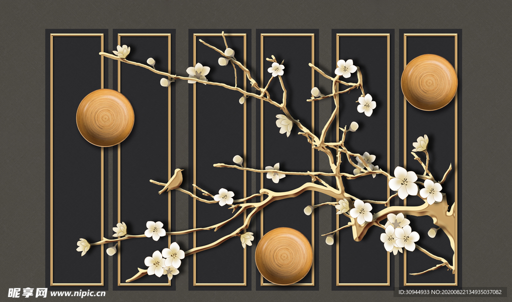 花鸟工笔画