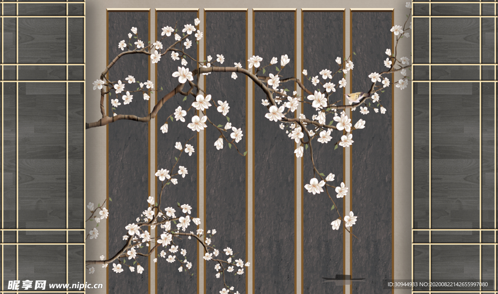 花鸟工笔画
