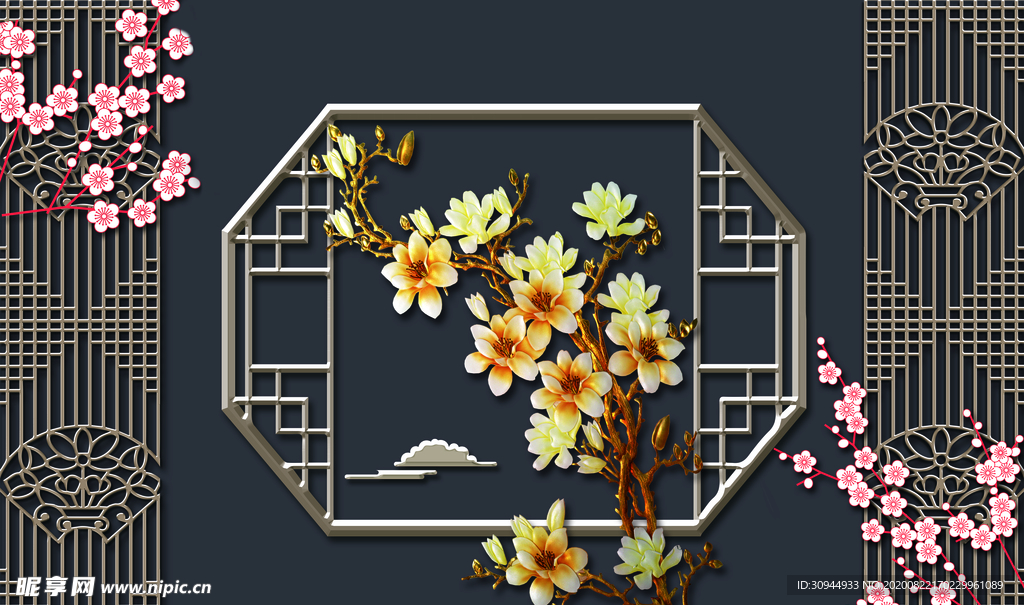 花鸟工笔画