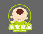 顺宝食品 母婴 logo