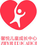 儿童成长中心爱心logo