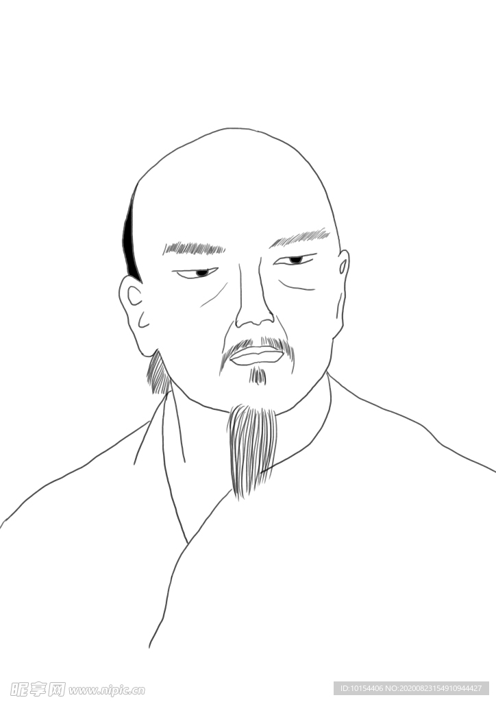 陈介祺画像